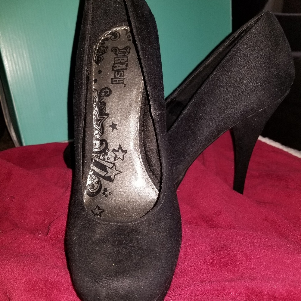 Black heels
